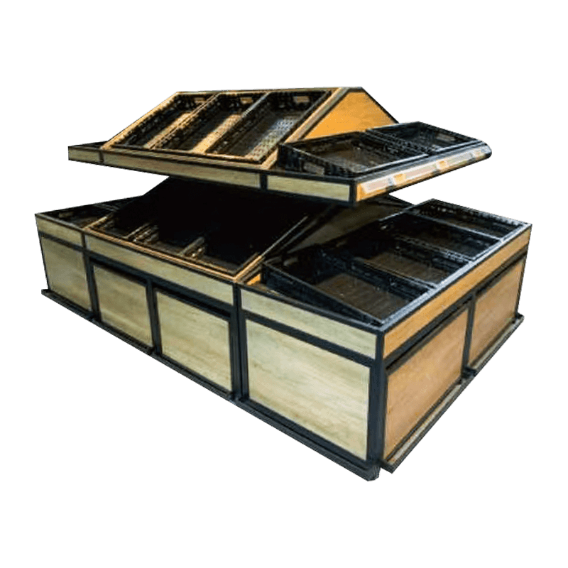 قفسه میوه و سبزیجات بادوام سنگین